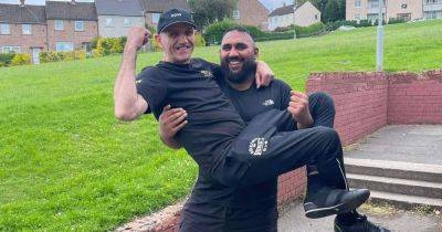 Kaseem Saleem heavyweight title shot provides corner duty for Rutherglen boxing coach - dailyrecord.co.uk - Scotland