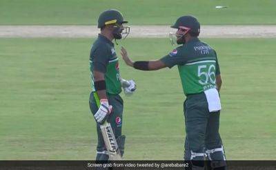 Asia Cup 2023 - Watch: Did Iftikhar Ahmed Talk In 'Animated' Way With Pakistan Captain Babar Azam In Desperation For Century?