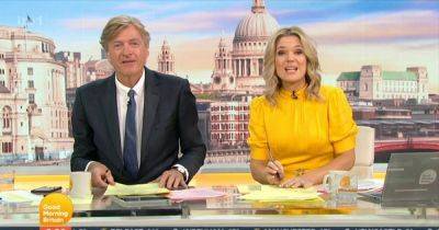 Richard Madeley - Star - Good Morning Britain viewers plead 'please say' as Richard Madeley and Ben Shephard replaced - manchestereveningnews.co.uk - Britain - county Hawkins