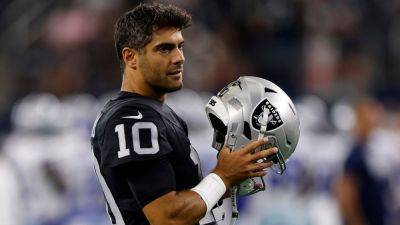 Raiders' Jimmy Garoppolo doesn't mind proving haters wrong every year: 'Wouldn’t have it any other way'