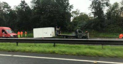 Lorry fire blocks off part of main Carmarthenshire road - walesonline.co.uk