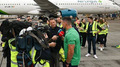 'All systems go' as Ireland depart for France