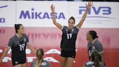 Canadian women's volleyball team advances to semifinals at NORCECA Continental Championship - cbc.ca - Mexico - Canada - Puerto Rico