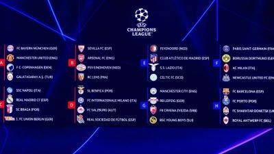 Champions League draw: Manchester United to face Bayern Munich, tough tasks for Newcastle and Celtic