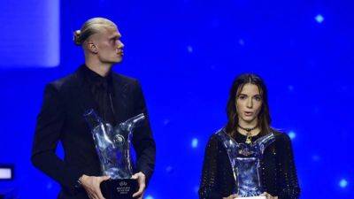 Haaland wins UEFA award, Wiegman dedicates prize to Spain