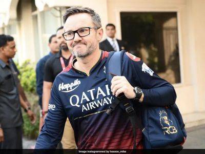 Andy Flower - Mike Hesson - "Disappointed To Be...": Mike Hesson Reacts As RCB Appoint New Team Management - sports.ndtv.com