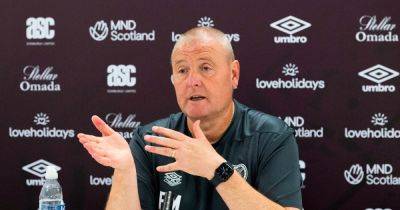 Robbie Neilson - Frankie Macavoy - Steven Naismith - Frankie McAvoy demands Hearts do their talking ON the park and shut down management structure questions with wins - dailyrecord.co.uk