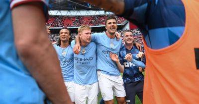 Kevin De-Bruyne - Kalvin Phillips - Bernardo Silva - Mateo Kovacic - Phil Foden - Ilkay Gundogan - Rico Lewis - Man City's two best midfielders might play less than last season thanks to Stones and Kovacic - manchestereveningnews.co.uk