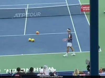 Watch: 'Climate Disaster' Protestors Throw Giant Balls On Court, Halt Andy Murray-Taylor Fritz Tennis Match