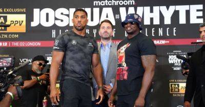 Dillian Whyte vows to prove his innocence after doping test 'adverse finding'