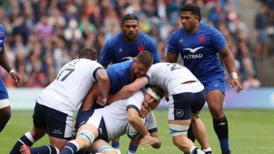 Antoine Dupont - Les Bleus - Fabien Galthie - Finn Russell - Zander Fagerson - Hamish Watson - Darcy Graham - Romain Ntamack - Cameron Woki - Stunning comeback gives 14-man Scotland 25-21 win against reserve French side - channelnewsasia.com - France - Scotland - South Africa - state Indiana - county White