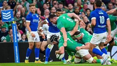 Injury scare for Jack Conan as Ireland ease past Italy