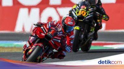 Alex Marquez - Fabio Quartararo - Francesco Bagnaia - Marco Bezzecchi - Starting Grid MotoGP Inggris: Bezzecchi Pertama, Miller Kedua - sport.detik.com