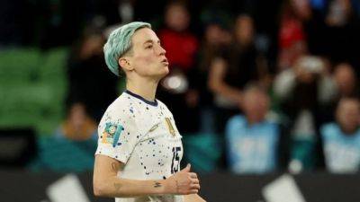 Megan Rapinoe's World Cup career comes to tearful end
