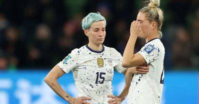 USA's last-16 exit brings tearful end to Megan Rapinoe's World Cup career