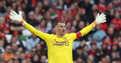 Tom Heaton reacts to being Manchester United captain vs Athletic Bilbao