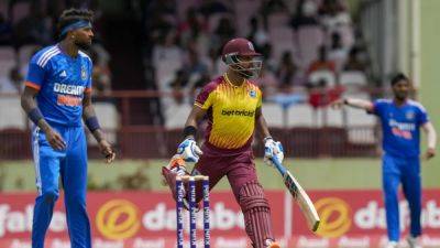 Nicholas Pooran - Hardik Pandya - Pooran powers West Indies to 2-0 lead over India in T20 series - channelnewsasia.com - India