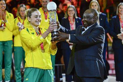 Netball's newest fan Ramaphosa commits to future of sport as SA's World Cup ends
