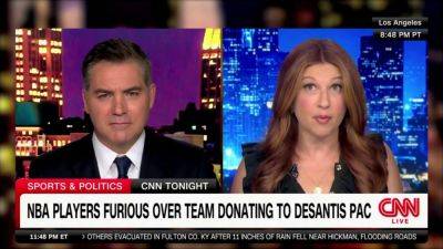 Kamala Harris - Ron Desantis - NBA team's DeSantis donation is 'difficult to stomach:' CNN Sports anchor - foxnews.com
