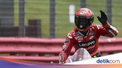 Francesco Bagnaia - Jorge Martín - Marco Bezzecchi - Bagnaia Senang Meski Gagal Menang, Kenapa? - sport.detik.com