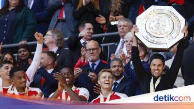 Arsenal Alihkan Fokus ke Liga Inggris usai Juara Community Shield