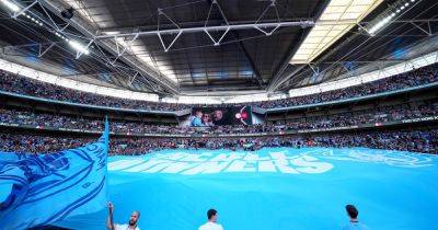Boycotting Man City fans make their absence felt at Wembley despite 'sell-out'