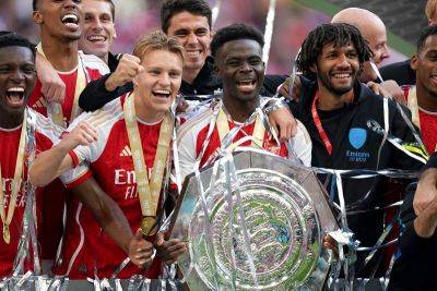 Arsenal fight back to beat Man City in Community Shield