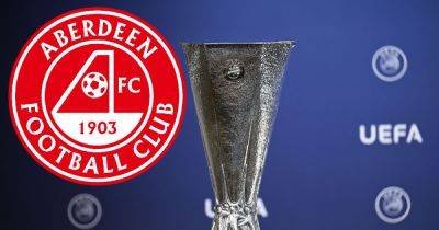 Europa League draw LIVE as Aberdeen discover who they’ll face in the playoff round