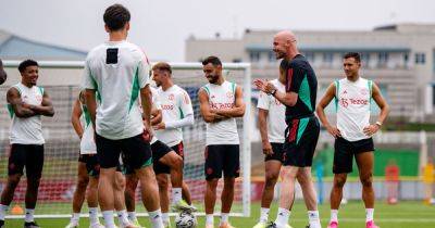 Erik ten Hag has just given a clearer picture of Manchester United first team plans