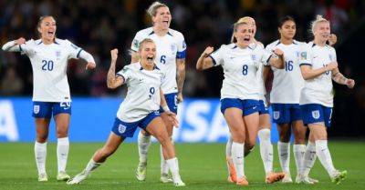 Beth England - Rachel Daly - Alex Greenwood - Chloe Kelly - Lauren James - England through to World Cup quarter-finals after beating Nigeria in shootout - breakingnews.ie - Colombia - Nigeria - Jamaica