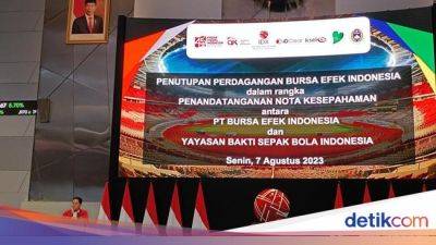 PT BEI Gandeng Yayasan Bakti Sepakbola Indonesia, Suntik Duit Miliaran