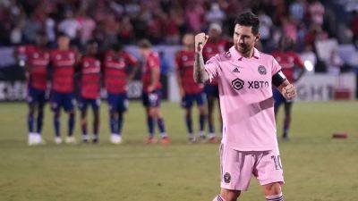 Lionel Messi - Don Garber - Lionel Messi scores spectacular free kick thriller; Inter Miami advances to Leagues Cup quarterfinals - foxnews.com - state Texas