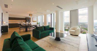 Inside the dream city centre penthouse with huge rooftop terrace which costs a whopping £12,000 a month to rent