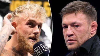 Jake Paul calls Conor McGregor a 'drug addict' as fighters trade barbs on social media