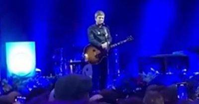 Watch: Noel Gallagher launches swear-laden rant on stage as he makes fun of fan's haircut