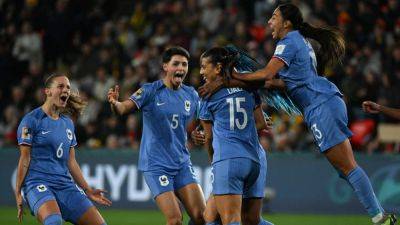 Les Bleues - France beat Morocco to set up clash with Australia at Women’s World Cup - france24.com - France - Germany - Colombia - Australia - Morocco - Panama - Chad