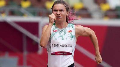 Following drama at Tokyo Olympics, Belarus-born sprinter Tsimanouskaya will represent Poland at world games