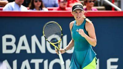 Former No. 1 Wozniacki triumphant in return to tennis at National Bank Open