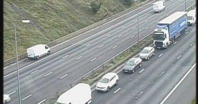 LIVE: Long queues on stretch of M62 as two lanes shut - latest updates