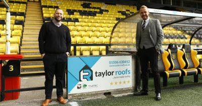 West Lothian roofing company extends sponsorship deal with Livingston FC