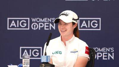 Shane Lowry - Padraig Harrington - Leona Maguire - Stephanie Meadow - Paul Macginley - Leona Maguire taking valuable lessons learned into bid for glory at Women's Open - rte.ie - Ireland