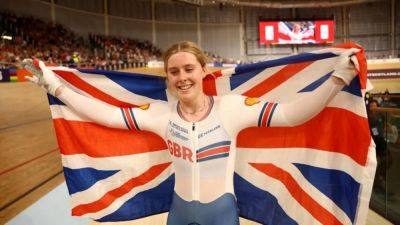 Finucane ends Britain's wait for women's sprint champion