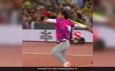 Watch: Neeraj Chopra Misses Out On Diamond League Title By Narrowest Of Margins