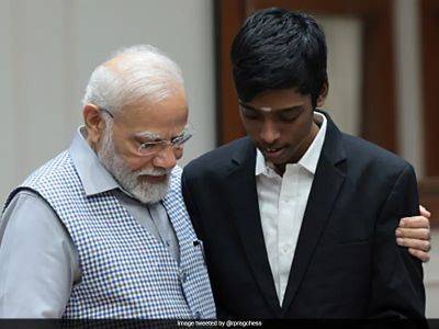 PM Narendra Modi Meets R Praggnanandhaa, Has A Special Message For Chess World Cup Hero