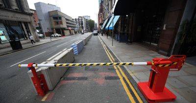 'Counter-terror' barriers installed on busy city centre street for 'public safety'