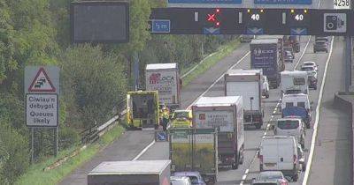 Live updates as queues build on M4, A40 and some other major Welsh routes