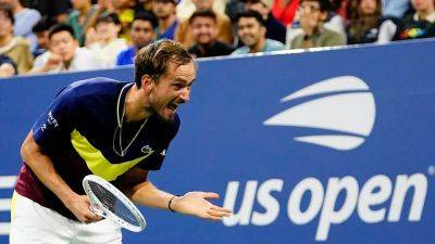 Daniil Medvedev - Mike Stobe - Daniil Medvedev takes on US Open crowd during fiery exchange: 'Are you stupid or what?' - foxnews.com - Russia - Usa - Australia - county Queens - county York