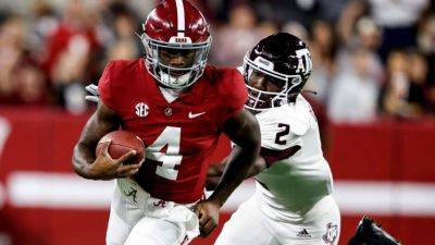 Nick Saban - Bryce Young - Sources - Jalen Milroe to start at QB for Alabama opener - ESPN - espn.com - Georgia - Ireland - state Tennessee - state Texas - state Alabama - county Young