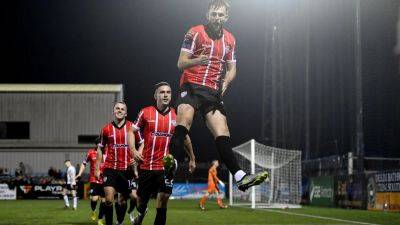 Brian Maher - Derry City - Patching on the double as Derry down Dundalk to stay in touch at top - rte.ie - Ireland