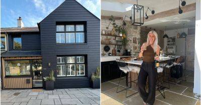 Woman transforms rundown house bought for £68,000 into black Instagrammable haven - manchestereveningnews.co.uk - Instagram